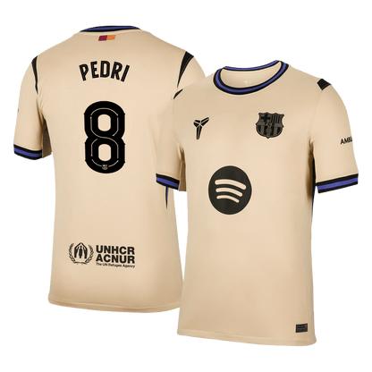Barcelona Trikot Auswärts 2025/26 UCL PEDRI #8