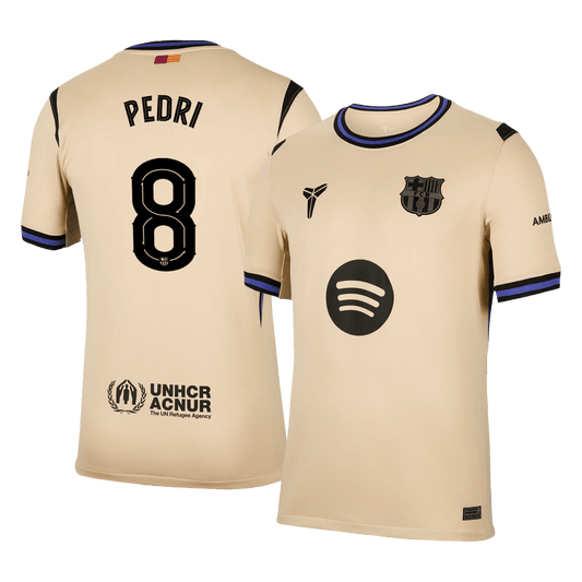 Barcelona Trikot Auswärts 2025/26 UCL PEDRI #8