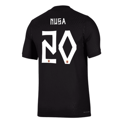 Norway World Cup Player Version Trikot Auswärts 2026 NUSA #20 Slim Fit