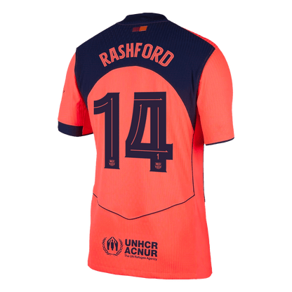 Barcelona Player Version Trikot Drittes Auswärts 2025/26 UCL RASHFORD #14 Slim Fit