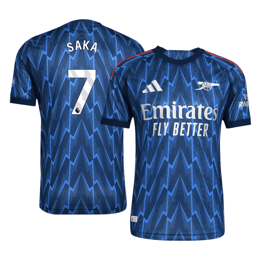 Die Gunners Player Version Trikot Auswärts 2025/26 SAKA #7 Slim Fit