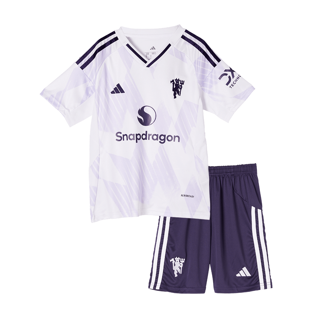 ManU Kinder Trikot Set Auswärts 2025/26