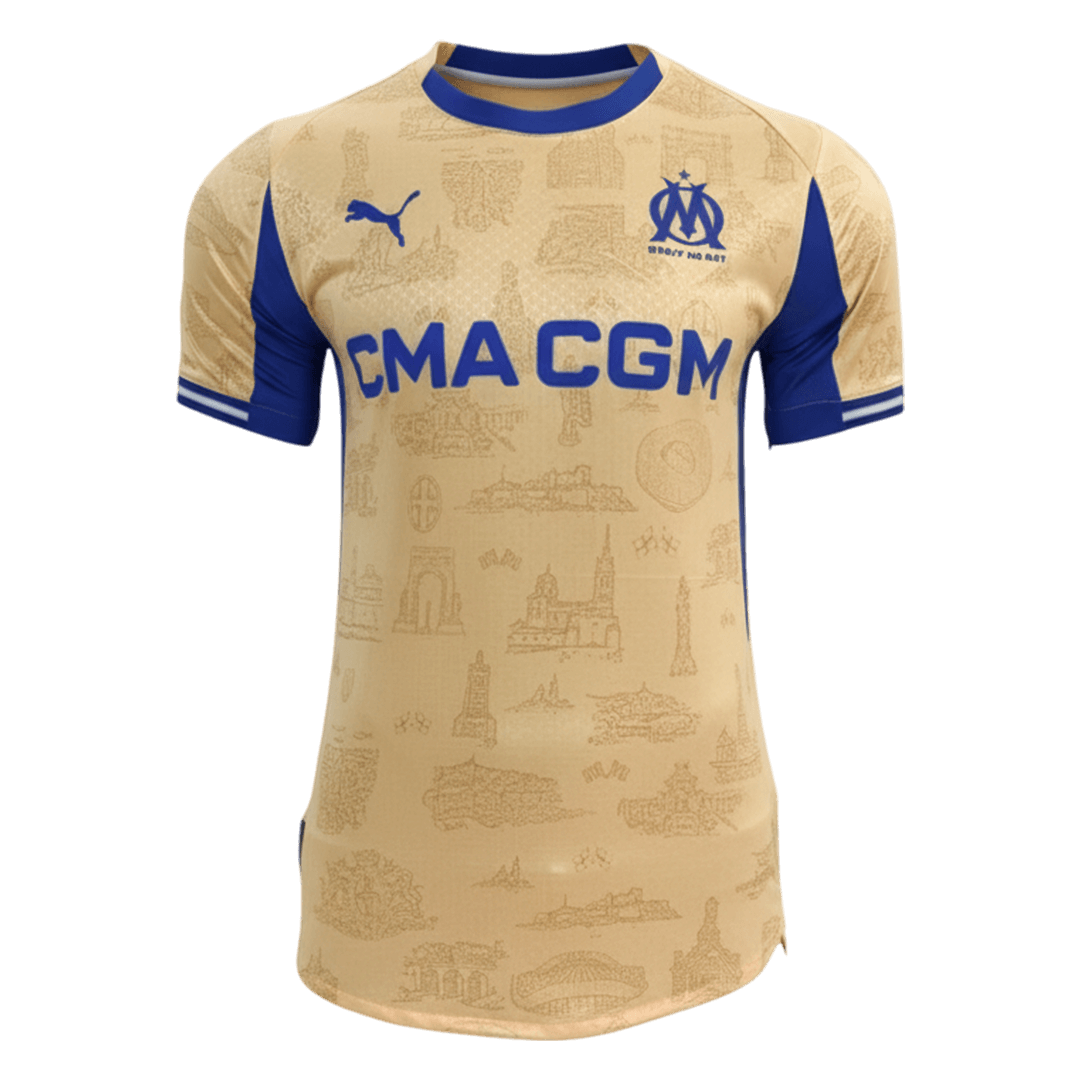 Marseille Player Version Trikot Viertes Auswärts 2025/26 Slim Fit
