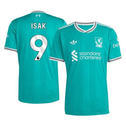 Liverpool Trikot Drittes Auswärts 2025/26 ISAK #9