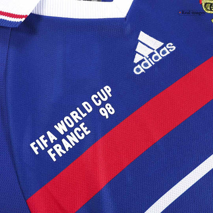 France World Cup Retro Trikot Heim 1998 ZIDANE #10