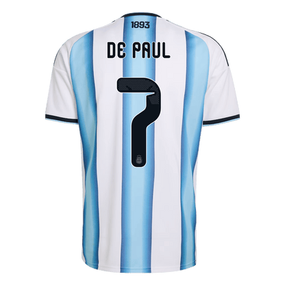 Argentina World Cup Trikot Heim 2026 DE PAUL #7 [PREMIUM]