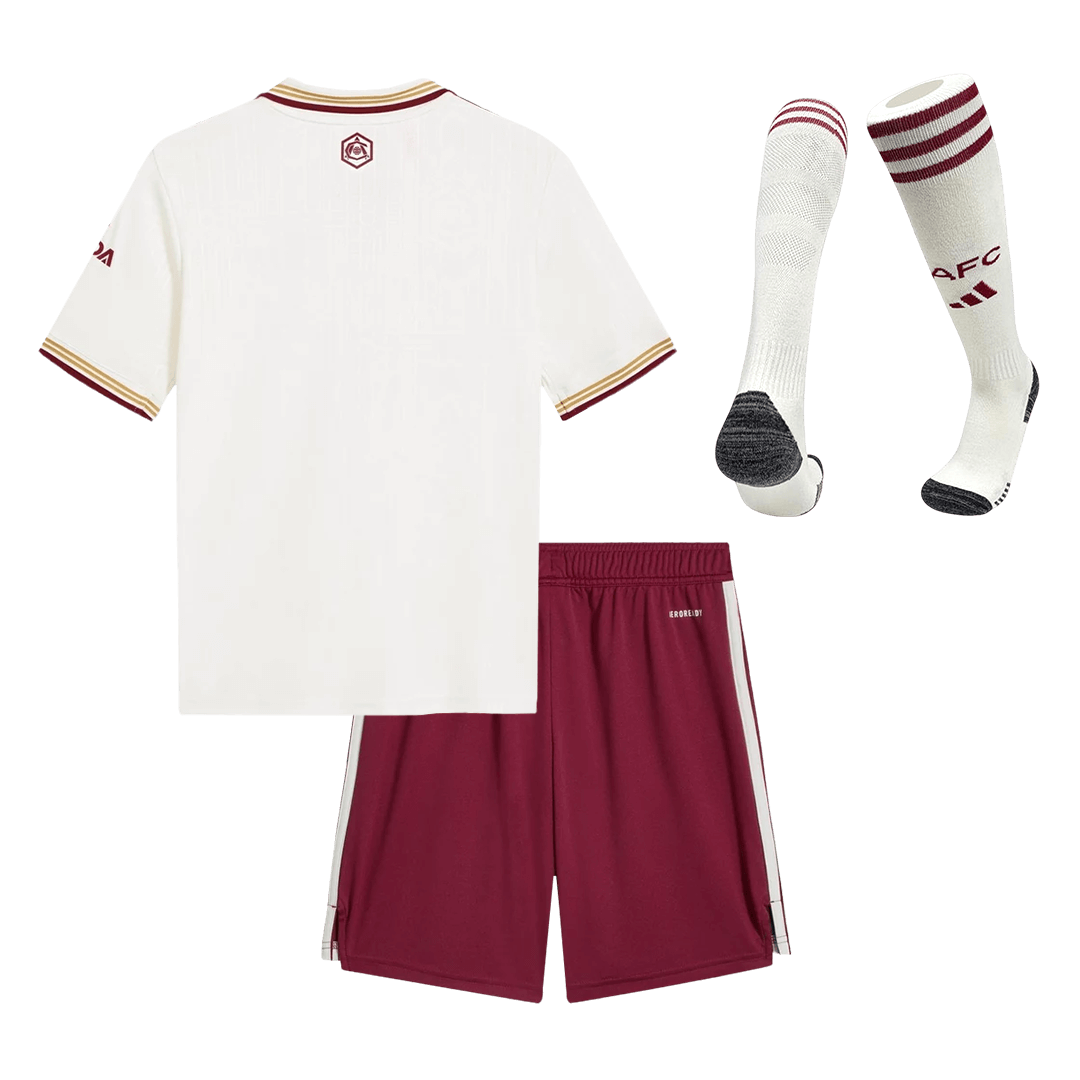Die Gunners Kinder Trikot Komplett-Set Drittes Auswärts 2025/26