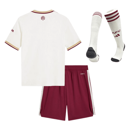 Die Gunners Kinder Trikot Komplett-Set Drittes Auswärts 2025/26