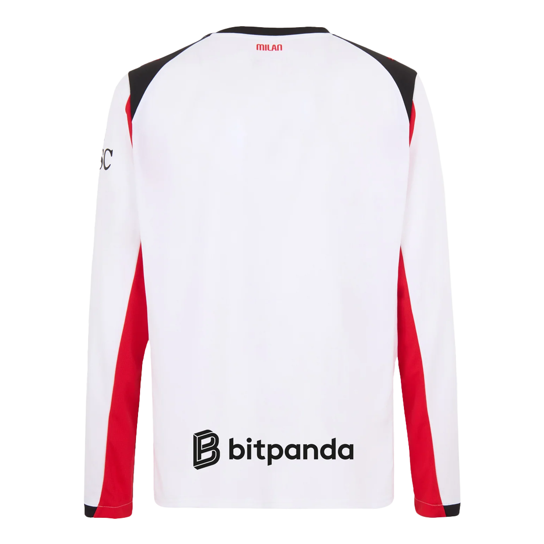 AC Milan Langarm Trikot Auswärts 2025/26