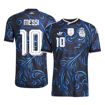 Argentina World Cup Player Version Trikot Auswärts 2026 MESSI #10 Slim Fit