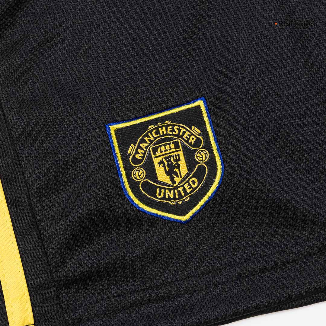 ManU Kinder Trikot Komplett-Set Drittes Auswärts 2025/26