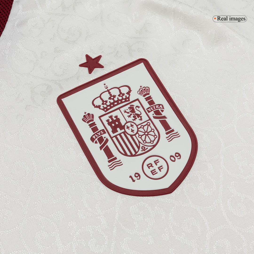 Spain World Cup Player Version Trikot Auswärts 2026 GAVI #9 Slim Fit