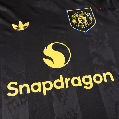 ManU Langarm Trikot Drittes Auswärts 2025/26