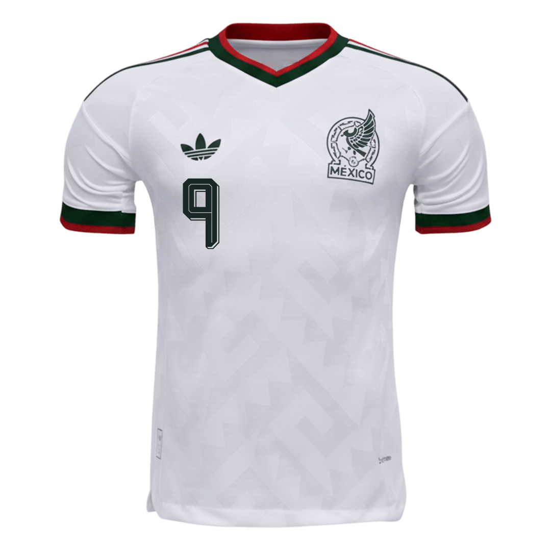 Mexico World Cup Player Version Trikot Auswärts 2026 RAÚL #9 Slim Fit