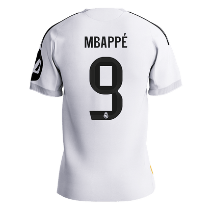Los Blancos Player Version Trikot Heim 2025/26 MBAPPÉ #9 Slim Fit [PREMIUM]