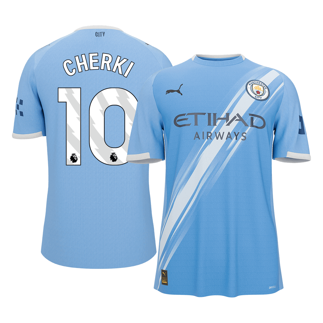 Manchester City Trikot Heim 2025/26 CHERKI #10 [PREMIUM]