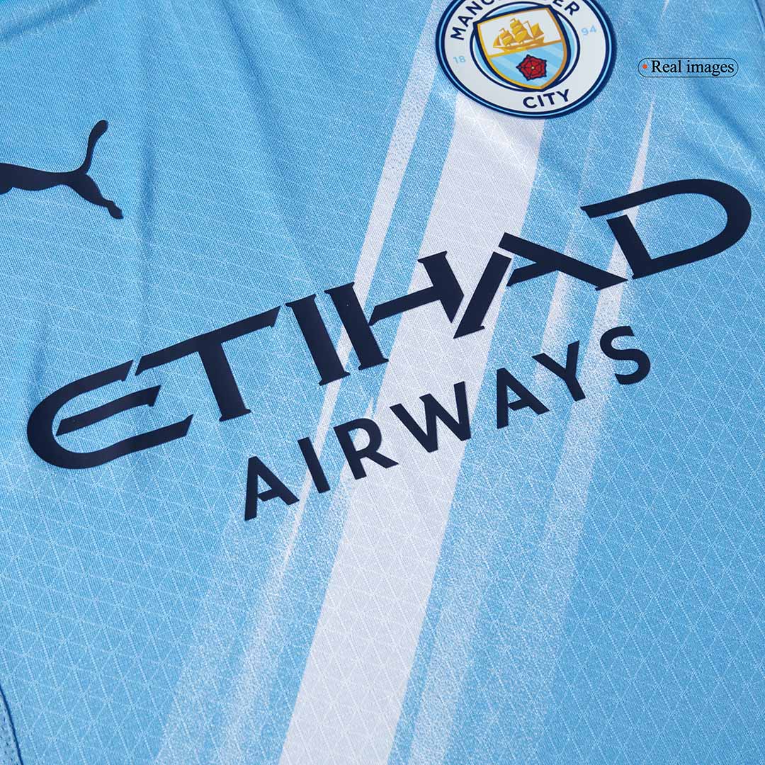 Manchester City Player Version Trikot Heim 2025/26 HAALAND #9 Slim Fit