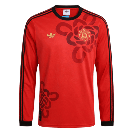 ManU Langarm Trikot 2025/26