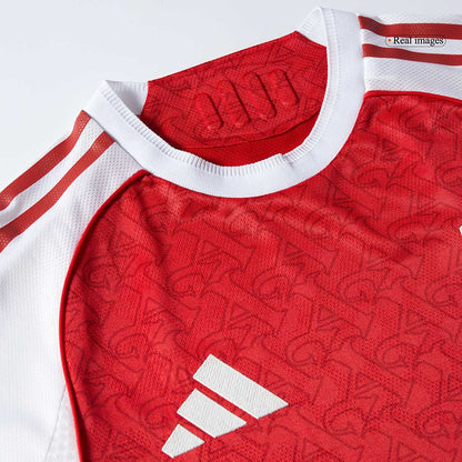 Die Gunners Player Version Trikot Heim 2025/26 GYÖKERES #14 Slim Fit