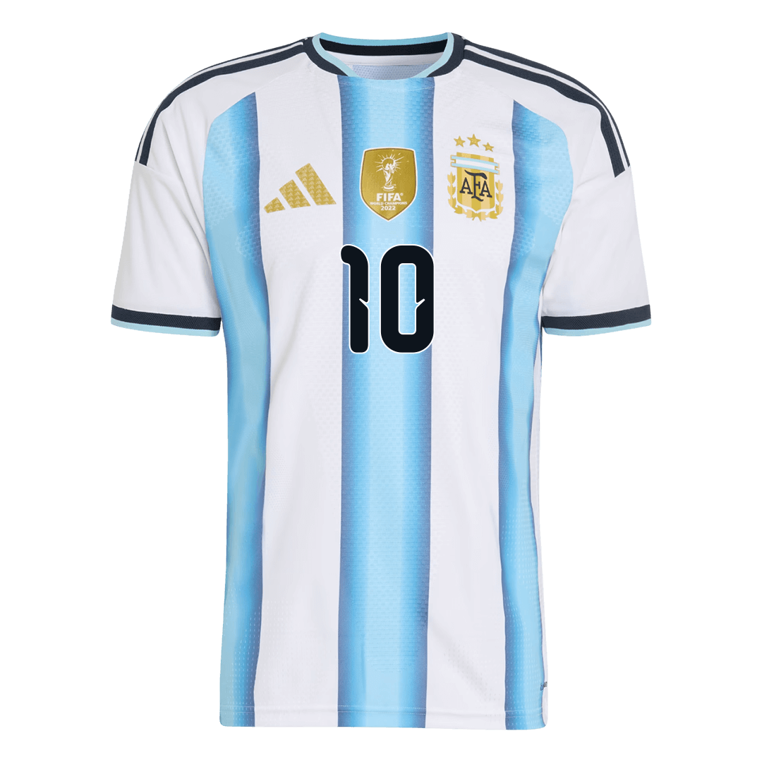 Argentina World Cup Player Version Trikot Heim 2026 MESSI #10 Slim Fit