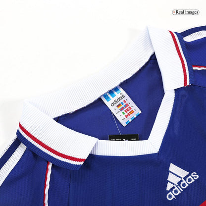 France World Cup Retro Trikot Heim 1998 ZIDANE #10