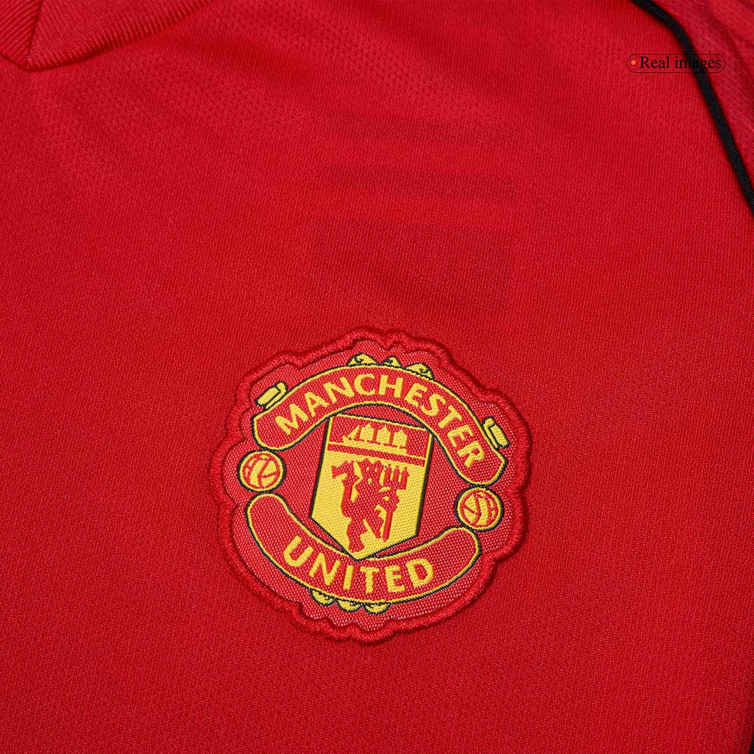 ManU Kinder Trikot Komplett-Set Heim 2025/26
