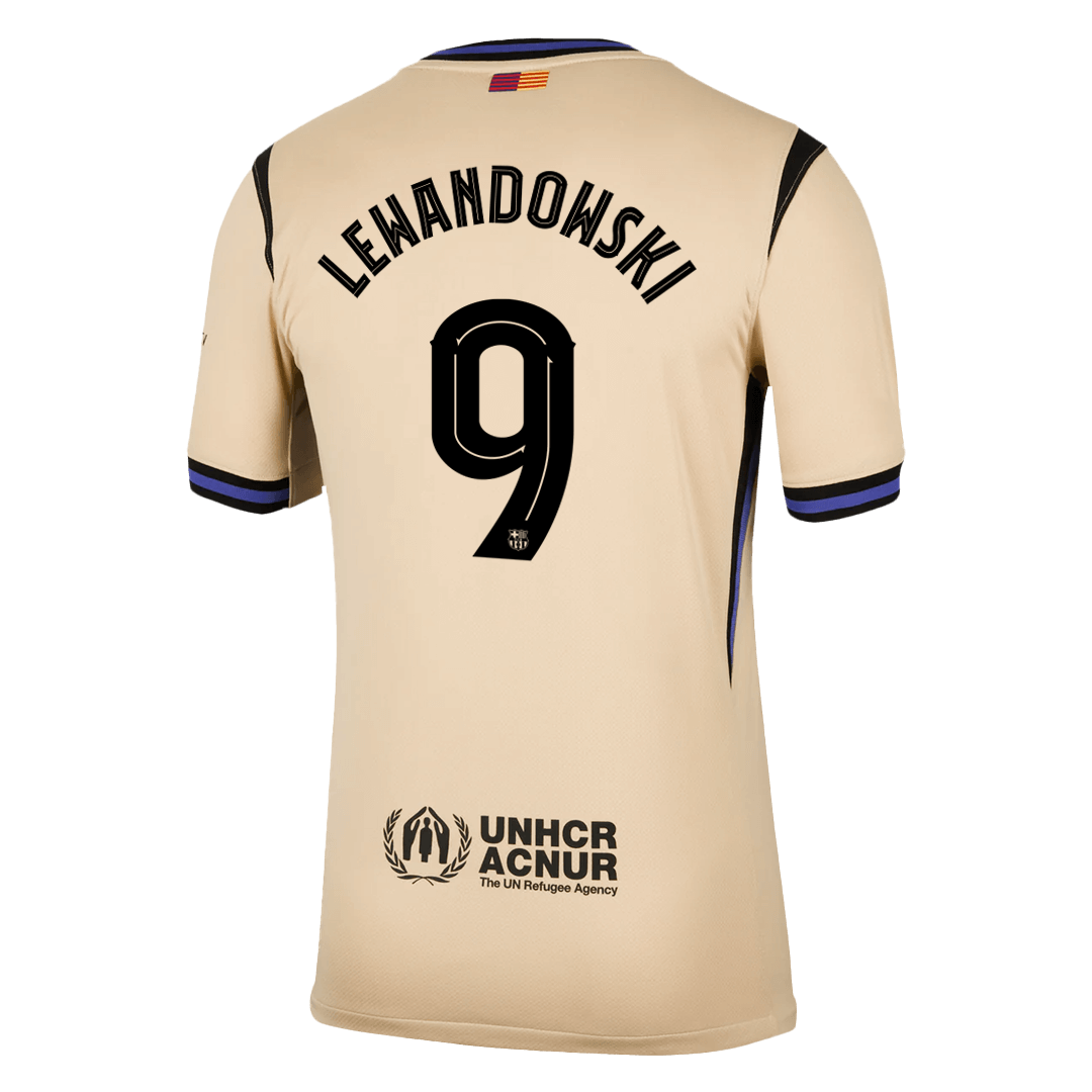 Barcelona Trikot Auswärts 2025/26 UCL LEWANDOWSKI #9