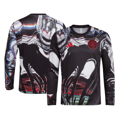 ManU Langarm Trikot Pre-Match 2025/26