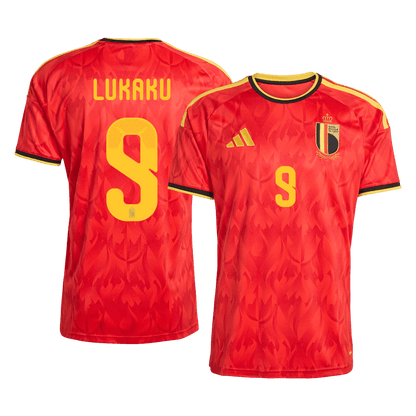 Belgium World Cup Trikot Heim 2026 LUKAKU #9