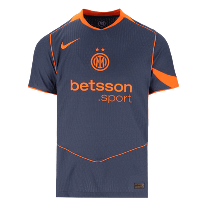 Inter Milan Player Version Trikot Drittes Auswärts 2025/26 Slim Fit