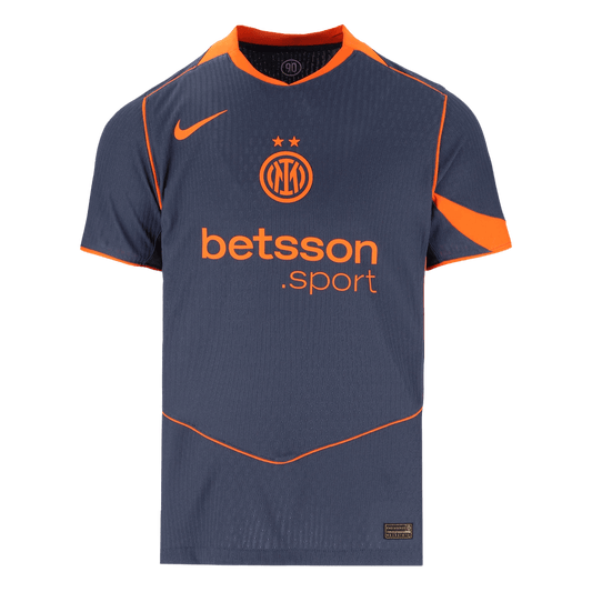 Inter Milan Player Version Trikot Drittes Auswärts 2025/26 Slim Fit