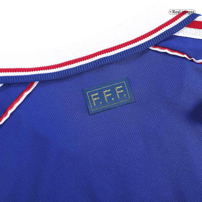 France World Cup Retro Trikot Heim 1998 ZIDANE #10
