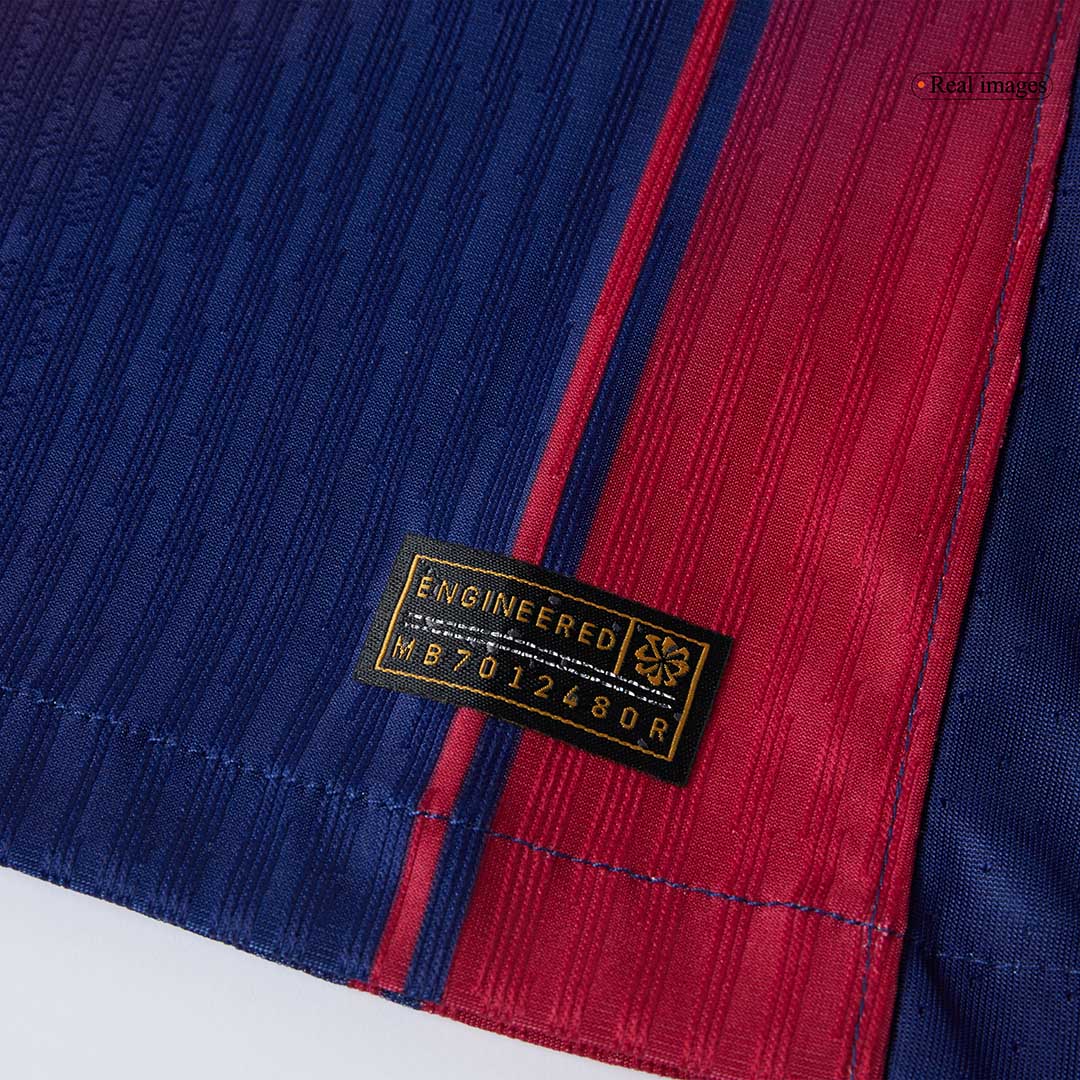 Barcelona Player Version Trikot Heim 2025/26 F.DE JONG #21 Slim Fit