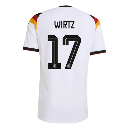 Germany World Cup Player Version Trikot Heim 2026 WIRTZ #17 Slim Fit