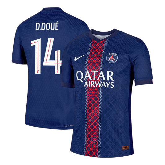 PSG Player Version Trikot Heim 2025/26 D.DOUÉ #14 Slim Fit