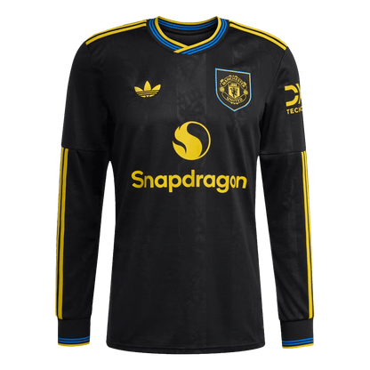 ManU Langarm Trikot Drittes Auswärts 2025/26