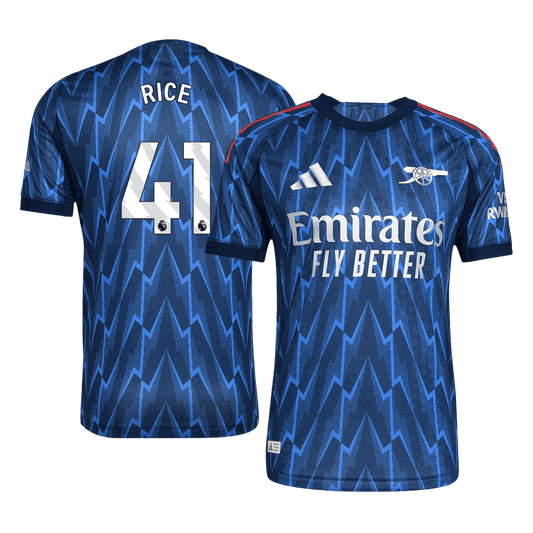Die Gunners Player Version Trikot Auswärts 2025/26 RICE #41 Slim Fit