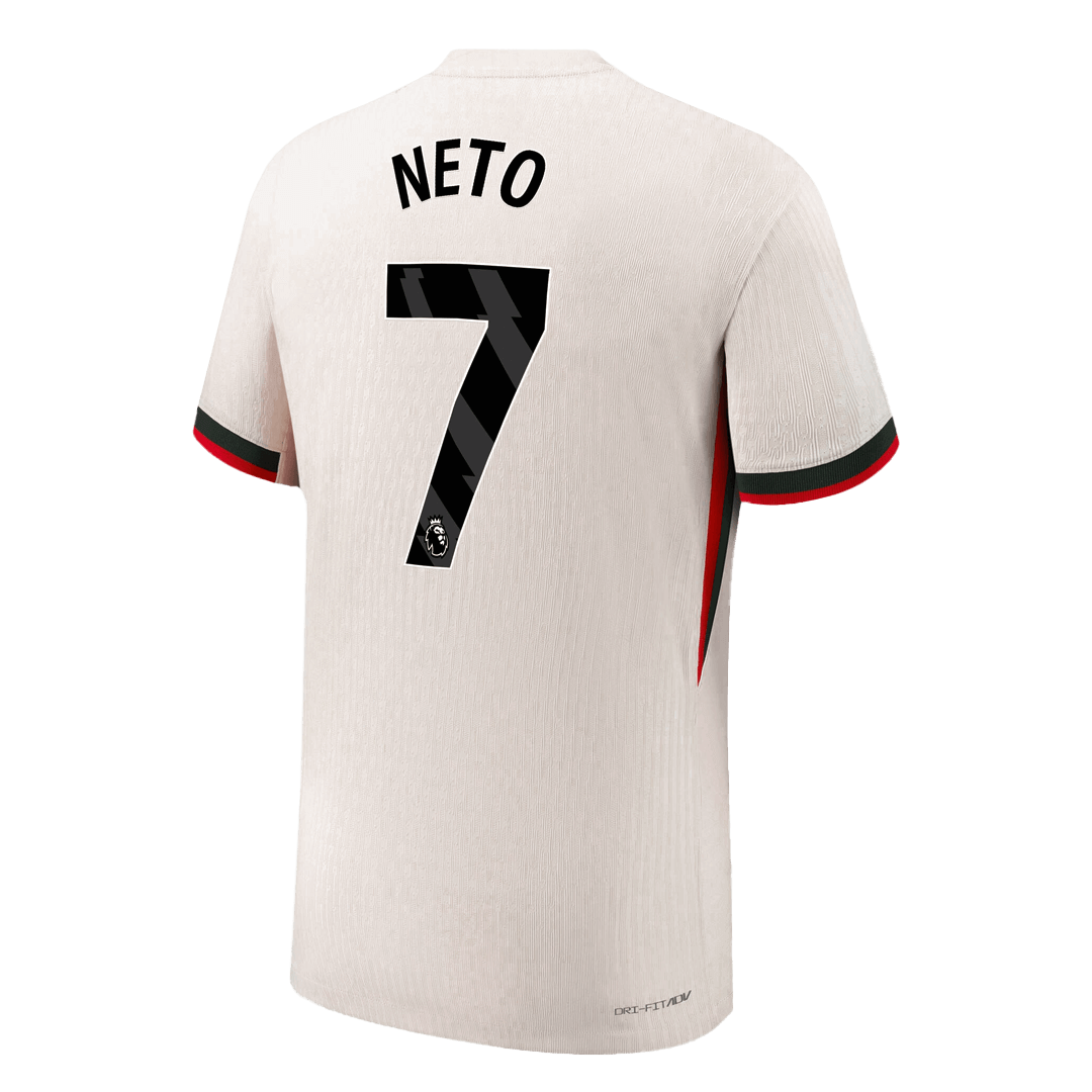 Chelsea Player Version Trikot Auswärts 2025/26 NETO #7 Slim Fit