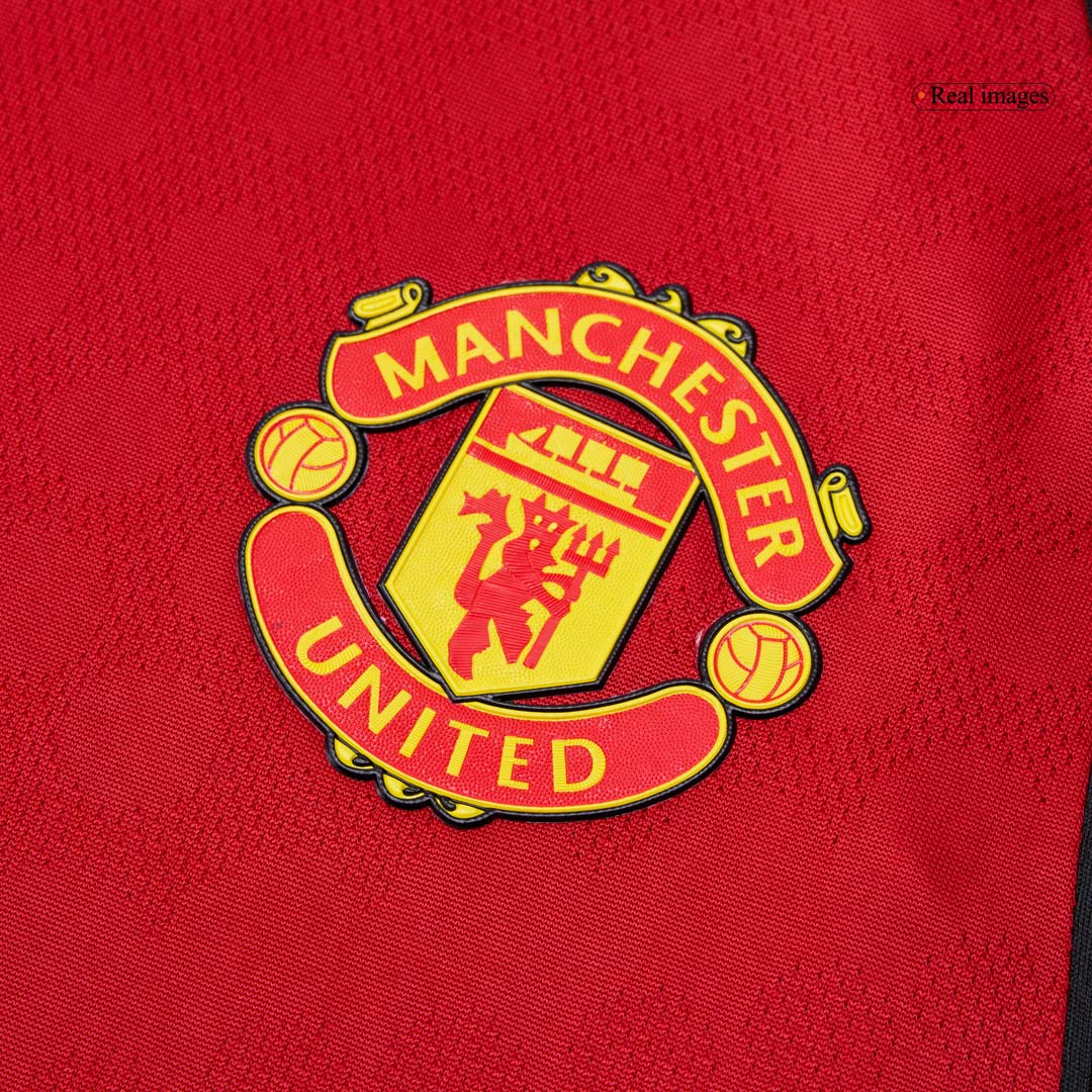 ManU Player Version Trikot Heim 2025/26 B.FERNANDES #8 Slim Fit