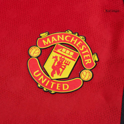 ManU Player Version Trikot Heim 2025/26 B.FERNANDES #8 Slim Fit