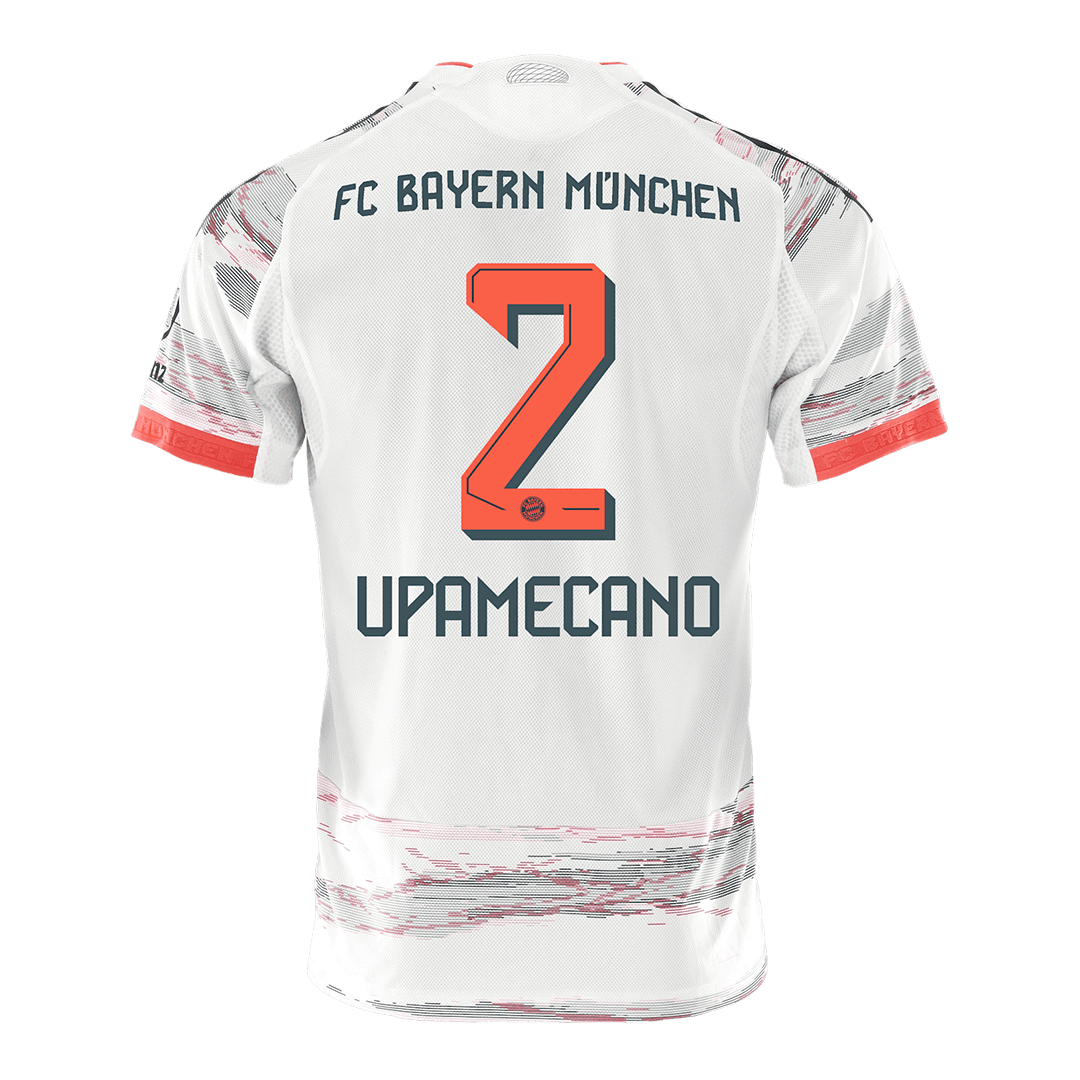 Bayern Munich Player Version Trikot Auswärts 2025/26 UPAMECANO #2 Slim Fit