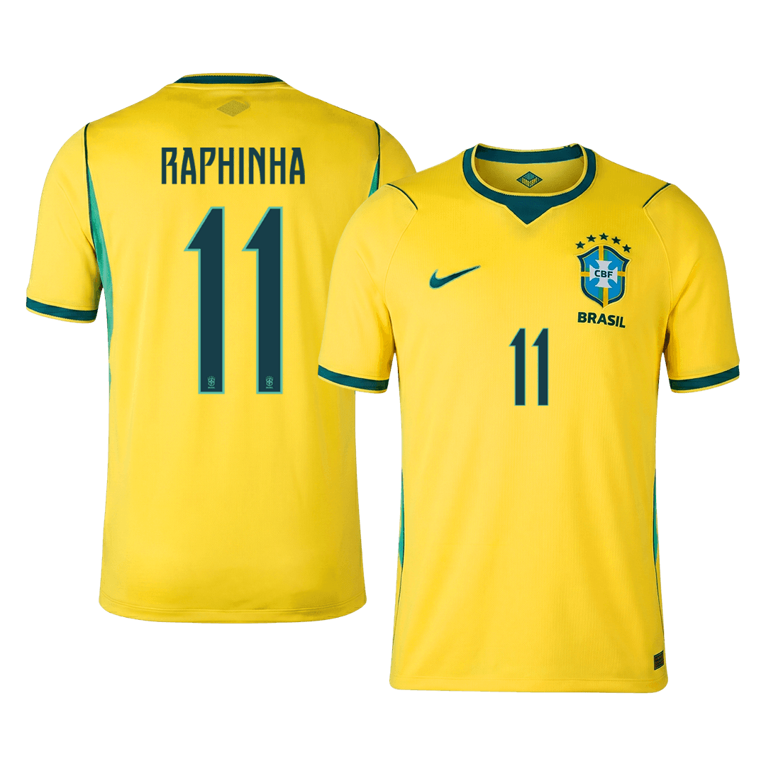 Brazil World Cup Trikot Heim 2026 RAPHINHA #11