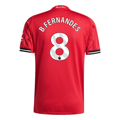 ManU Player Version Trikot Heim 2025/26 B.FERNANDES #8 Slim Fit