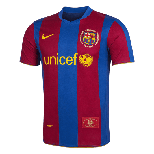 Barcelona Retro Trikot Heim 2007/08