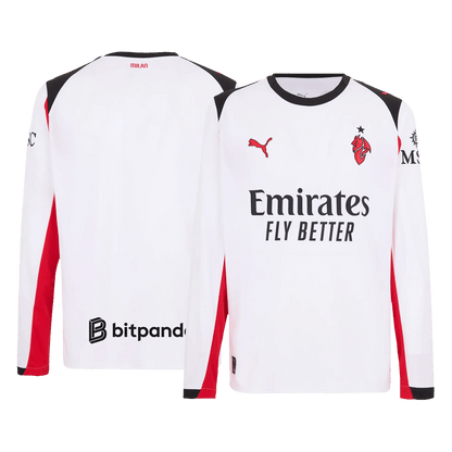 AC Milan Langarm Trikot Auswärts 2025/26
