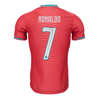 Portugal World Cup Player Version Trikot Heim 2026 RONALDO #7 Slim Fit