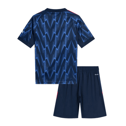 Die Gunners Kinder Trikot Set Auswärts 2025/26