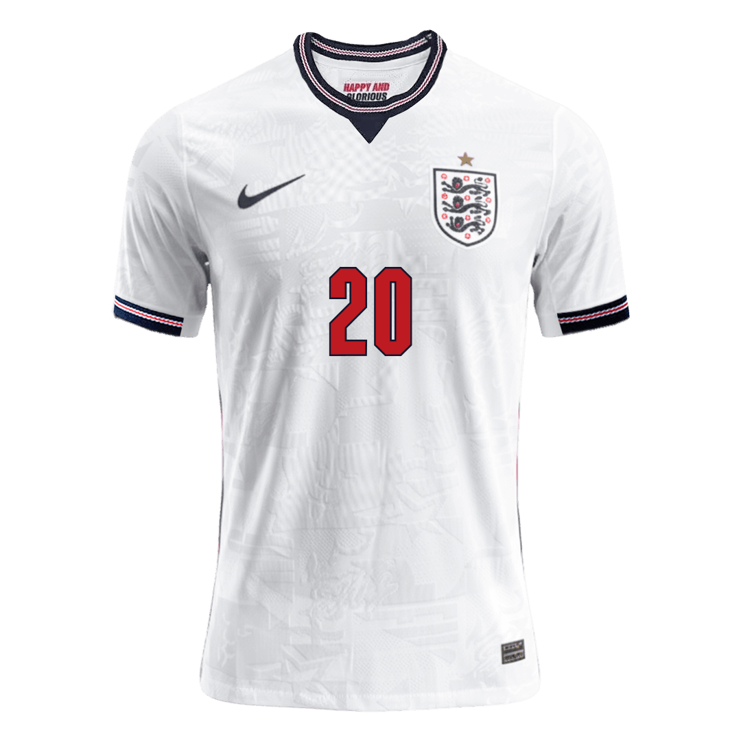 England World Cup Player Version Trikot Heim 2026 PALMER #20 Slim Fit
