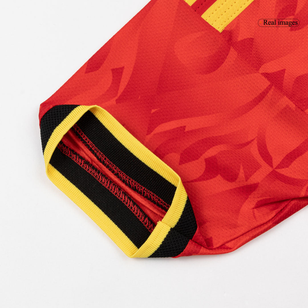 Belgium World Cup Player Version Trikot Heim 2026 LUKAKU #9 Slim Fit
