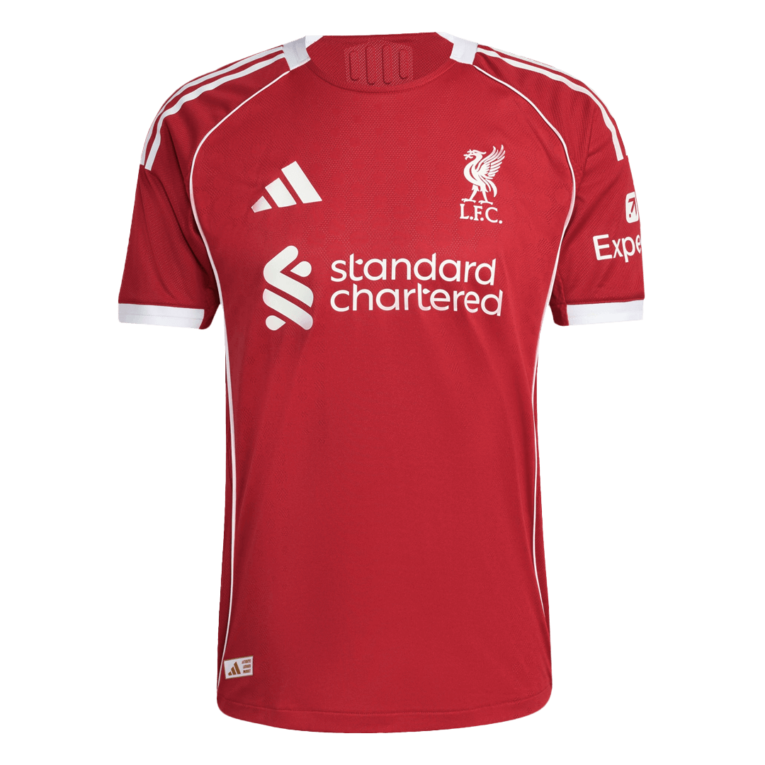 Liverpool Player Version Trikot Heim 2025/26 WIRTZ #7 Slim Fit